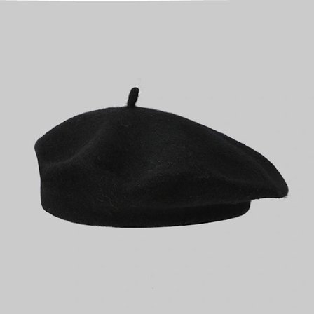 Dambasker - Uld - Margie Beret/Sort