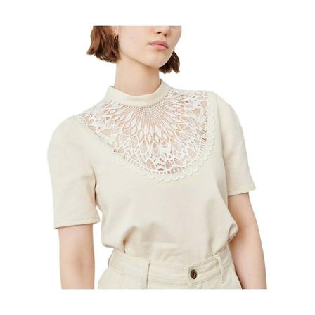 Sessun Embroidered bib top Amberlino inbo, Dame