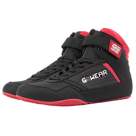 Gorilla Wear Classic High Tops, black/red