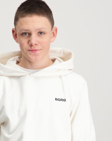Björn Borg BORG ESSENTIAL 4 HOODIE Beżowy Bluzy z kapturem Chłopiec - Kids Brand Store