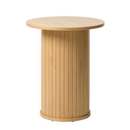 Nola hjørnebord, Ø50 - Natur - 50x50x55 - Sofaborde