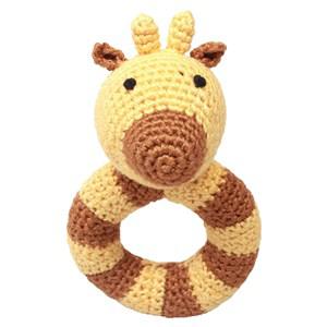 natureZOO Yellow Giraffe Ring Rattle 0 - 24 months - First toys and baby toys - 0 - 24 months - Yellow - Rattle