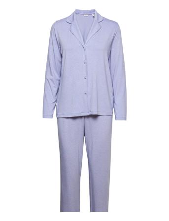 Spot Print Pyjama Set, Lenzing Ecovero Pyjamas Lilla Esprit Bodywear Women*Betinget Tilbud