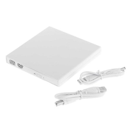USB Extern Combo Optisk Enhet CD/DVD-spelare CD-brännare för PC Laptop Win 7 8