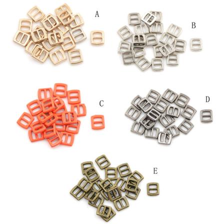 10st Mini Metal Spänne Diy Dockklänning Patchwork Handgjorda Hantverk