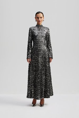 Malina - Rose maxi dress - XS - Smoke