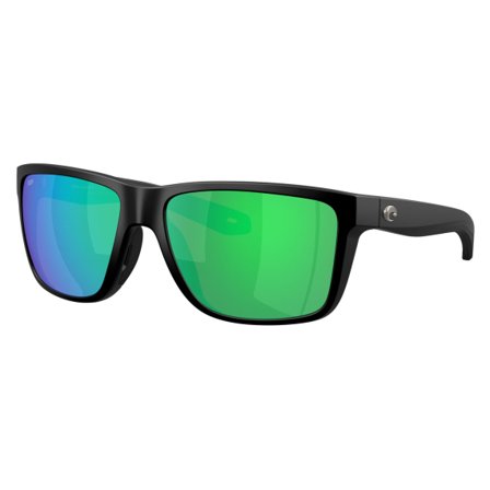 Costa Broadbill II Matte Black - Green Mirror 580P