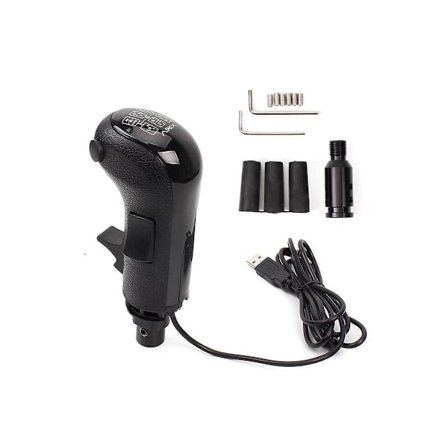 PC USB Høj-Lav Gear Simulator Gearstangsknap til G29 G27 G25 TH8A USB Gearstangsknap til ETS2 HB043