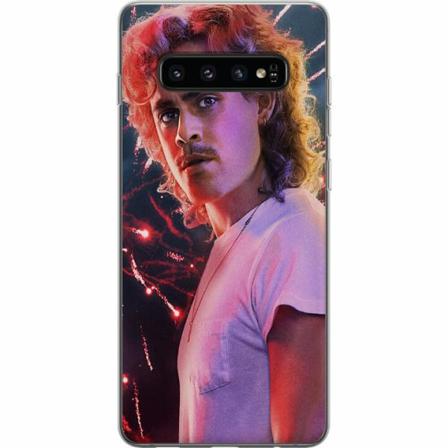 Samsung Galaxy S10 Mjukt Skal - Stranger Things - Eddie Munson