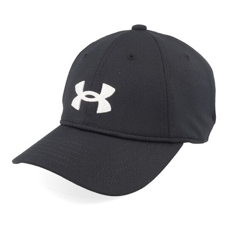 Under Armour - Sort unconstructed Kasket - Kids Blitzing Black Dad Cap @ Hatstore