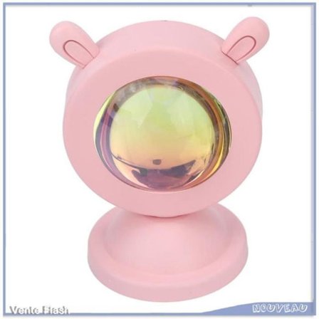 Solnedgangsprojektorlampe Natlampe Kanin Sengelampe