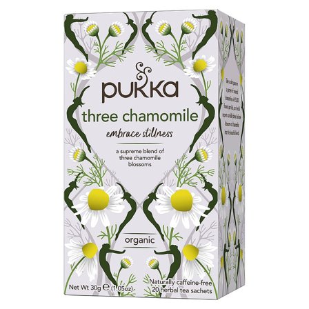 Pukka Three Chamomile te Ø, Helse & Madvarer, Te, Kamillete