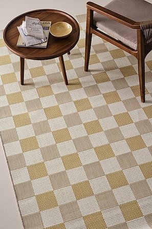 Jotex - Outdoor-teppich Polyester/Polypropylen Kariert SOLANA - Kaufen Außenteppiche bei Jotex