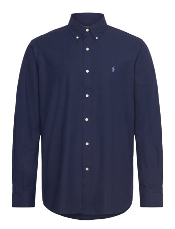 Polo Ralph Lauren Custom Fit Stretch Poplin Shirt - Navy - XXL
