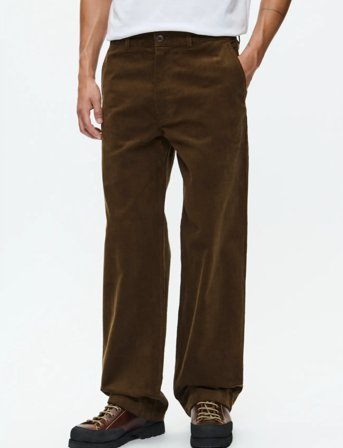WOOD WOOD Wwsilas Trousers 25258 - Brown - 36 x 32