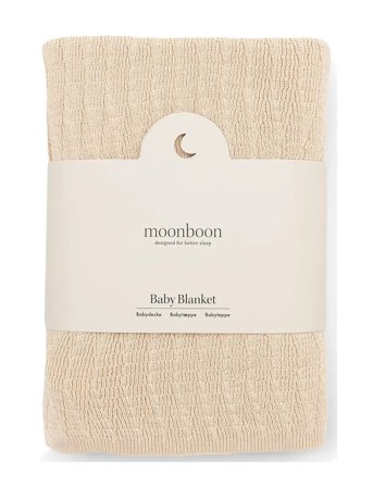 Moonboon Baby Blanket - Beige - 100X 80CM