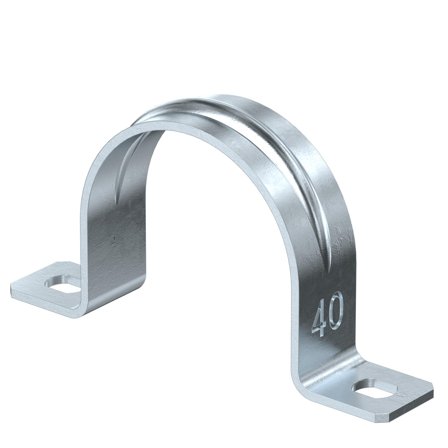 Obo Bettermann 1018396 Rörklämma 40 mm, Installationsmaterial