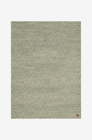 KM Home - Ullmatta Gåsöga - Grön - Ullmattor - 160X230 - Från Homeroom