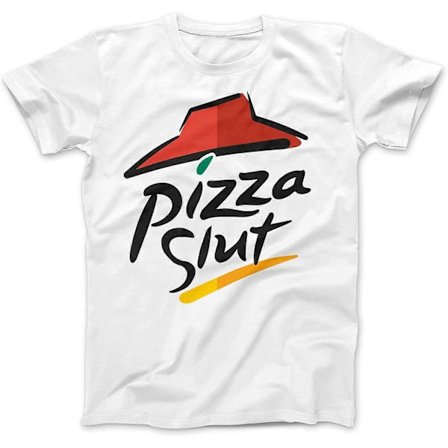 Pizza Slut Parodi Morsom T-skjorte Størrelse S-3XL TT1499