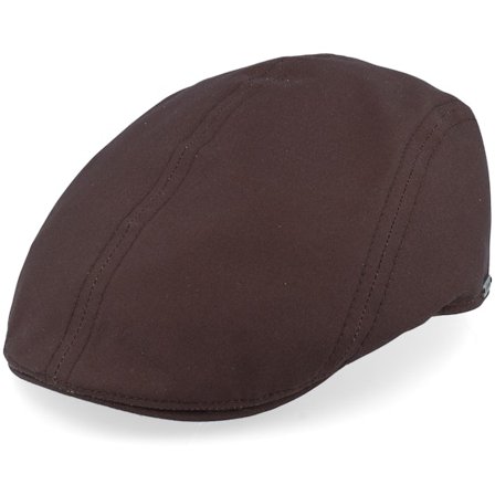 Wigéns - Ivy Modern Cap Brown Flat Cap Flatcap Brown Cap - @ Hatstore