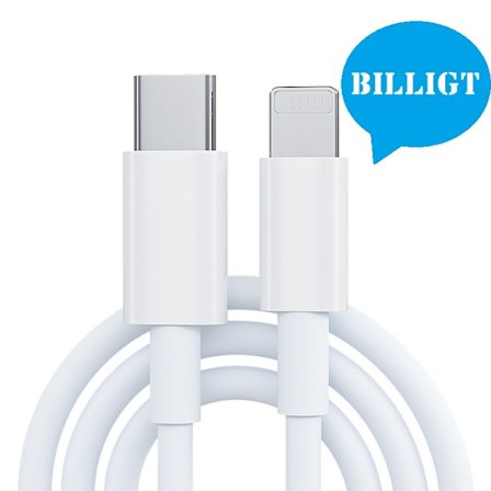 iPhone Laddare - Kabel / Sladd - 20W USB-C - Snabbladdare Vi_tfrf