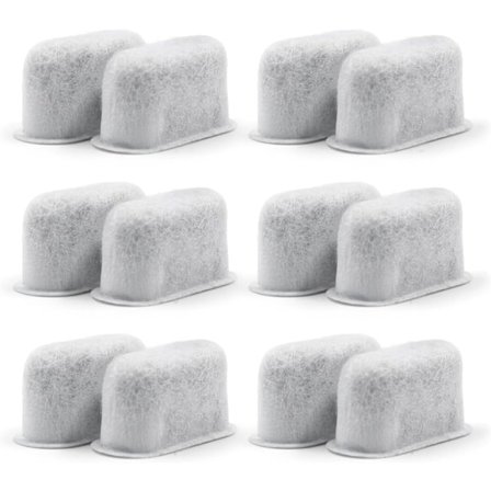 12-pack Kompatibla Ersättningskolfilter för Kaffebryggare - Passar Alla Kaffemaskiner