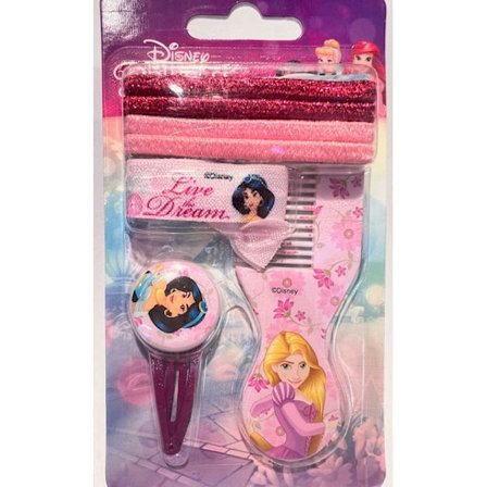 Hasbro Disney Princess Hårsæt med Kam, Rosa