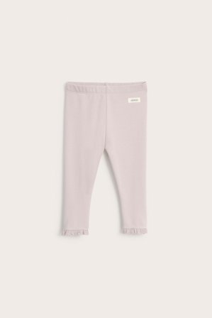 Newbie | Leggings med borstad insida | Ljuslila