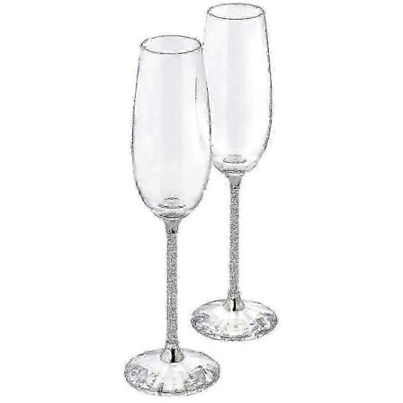 2025 Swarovski Crystalline Klart Krystalglas Sæt, 2 Dele
