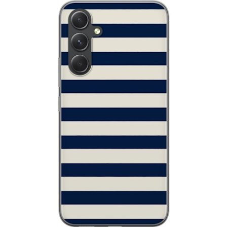 Kompatibel Mobilcover til Samsung Galaxy S24 marinestribede