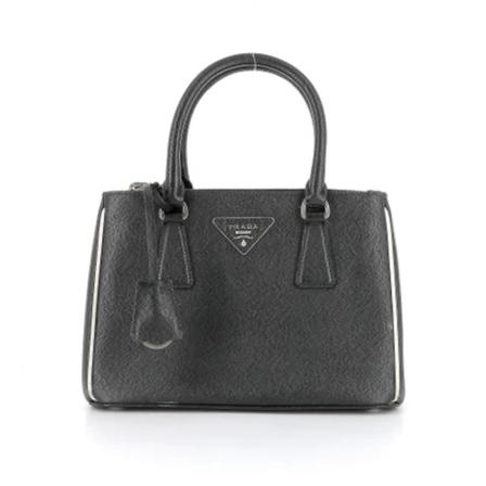 Prada Vintage, Pre-owned Handbags Zwart, Dames, Maat:ONE Size,leer