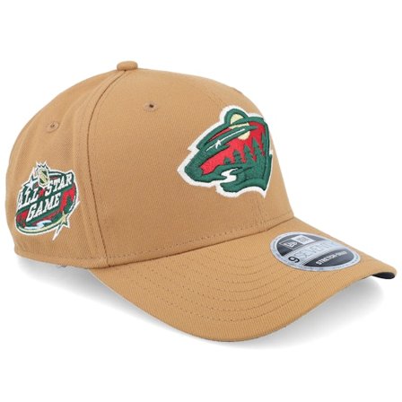 New Era - NHL Beige adjustable Cap - Hatstore Exclusive x Minnesota Wild All Star Game 9SEVENTY Bronze Adjustable @ Hatstore