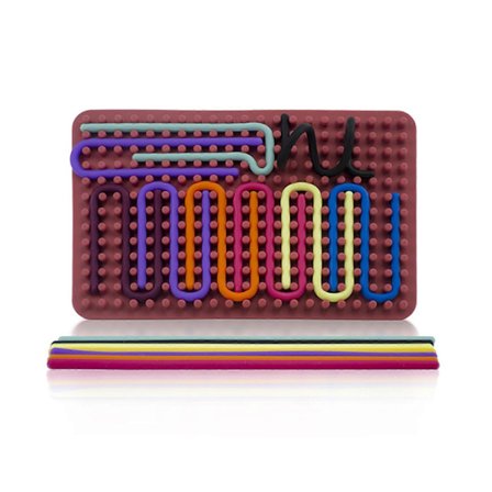 Sensorisk Aktivitetsbrett Fargerikt Stressavlastende Leke Bærbar Skjermfri Roende Leke for Foreldre-Barn