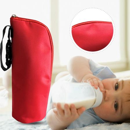 Bärbar babymatningsmjölkflaskeväska Resevärmevatten
