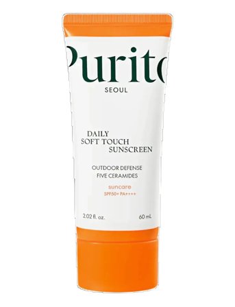 Purito Daily Soft Touch Suncreen Spf50+ Pa++++ - Nude - 60 ml