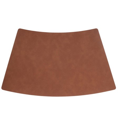 Bordstablett i läder, återanvändbar, för matbord, restaurang (43,00 x 26,70 x 0,20 cm)