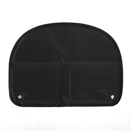 Sammenleggbar og vanntett svart sittepute, varm sittepute for