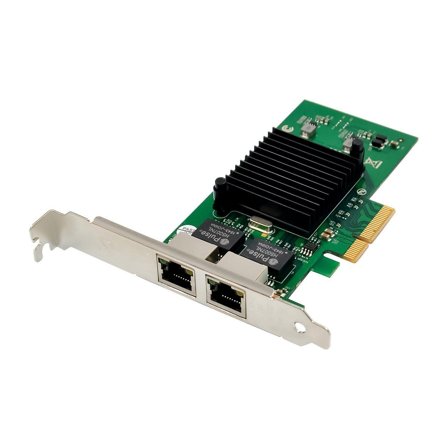 MicroConnect nettverksadapter - PCIe 2.0 x4 - Gigabit Ethernet x 2