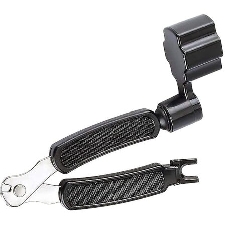 3-i-1 Strengevinder Svart Gitarstrengevinder Strengspind Gitarstrengevinder