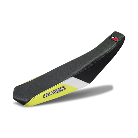 Zadelovertrek Blackbird Dream 4 Geel-Zwart - Honda CRF 450R 2009-2012