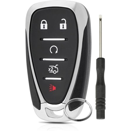 2025 Siste Modell 5 Knapp 433MHz Bilnøkkel Fjernkontroll for Chevy Malibu Camaro Cruze 2016 2017 2018 2019 2020 2021 Nøkkelfri Inngang Fjernkontroll 