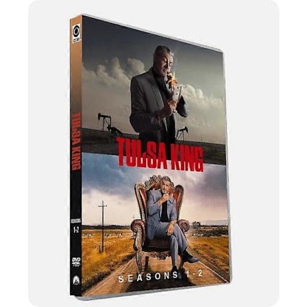 Tulsa King: Komplett sesong 1 og 2 (DVD, 2024, 6-Disc Box Set) engelsk versjon