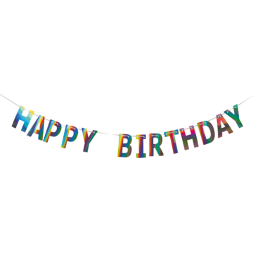 Hisab Girland Happy Bday