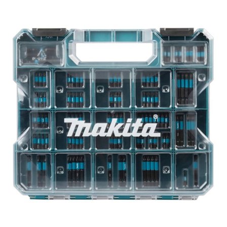 100 delar bitslåda + förvaringsfack - MAKITA - E-24826