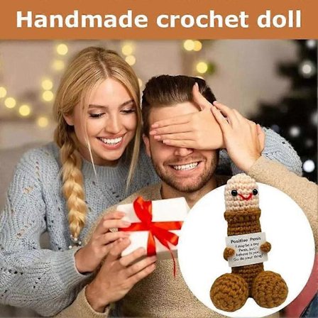 Følelsesmæssig Støtte Skraldespandsbrand Pickle Hæklet Følelsesmæssig Støtte Pickles Nuggets