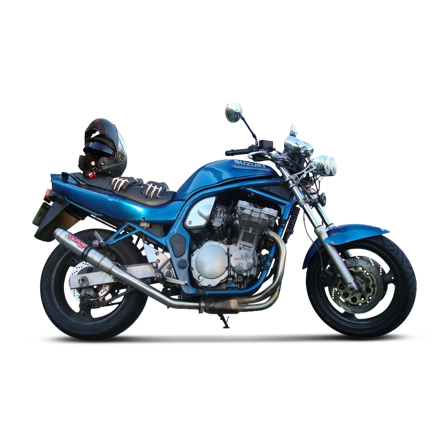 Slip-On G.P.R. Deeptone High Level Position Inox - Suzuki GSF 1200 N Bandit 2005-2006