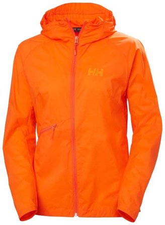 Helly Hansen W's Rapide Windbreaker Jacket Bright Orange