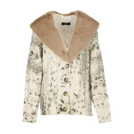 Blumarine Cardigans Hvid, Dame