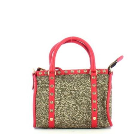 Borbonese, Handbags Rood, Dames, Maat:ONE Size,nylon