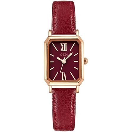 Damarmbandsur - Stor Röd